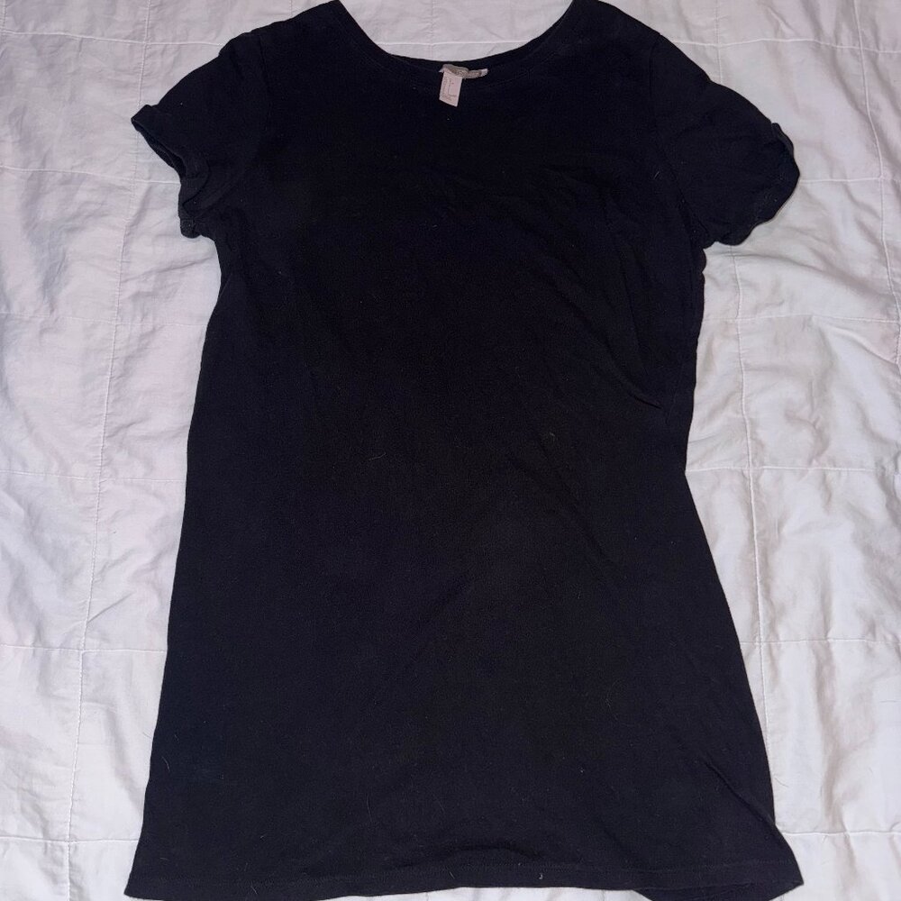 Black Tee Shirt Dress